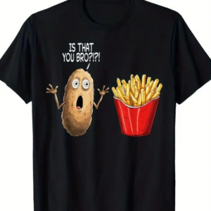 Funny Potato and Fries T-Shirt