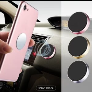 Stylish, sleak magnetic phone holder.