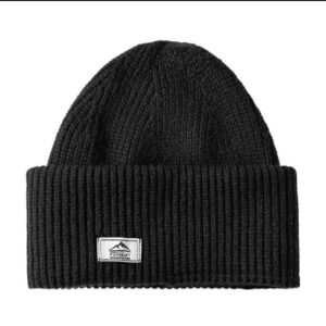 Cuffed beanie, winter cap, full face cover option.