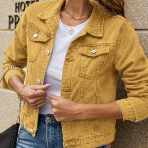 Women's long sleeve casual jacket