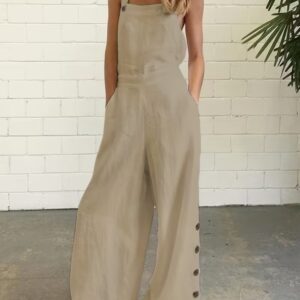 Women's slender jump suit