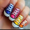 24 PCs press on nails