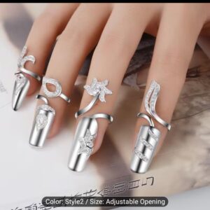 4pcs finger ring set