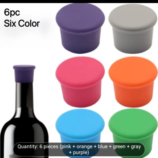 6 PCs bottle stopper