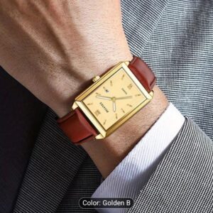Dijanes Quartz square watch