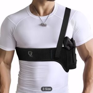 Quick pull shoulder leather, concealed carrying