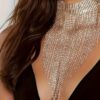 Rich stoned, beaded necklace