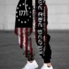 Vintage print track pants