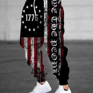 Vintage print track pants