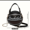 Basketball hand bag purse one shoulder crossbody