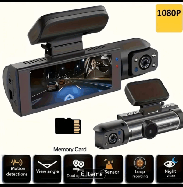 Dash cam. Model selection chart.