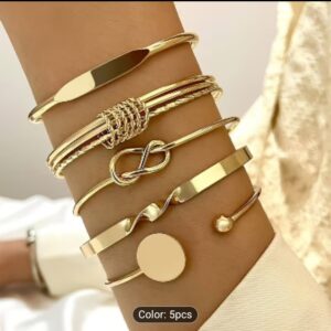 5 piece bracelet set