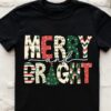 Women's top. Merry bright print
