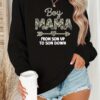 Boy mama print tshirt for women