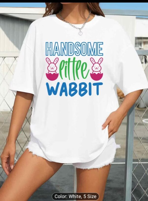 handsome wabbit women's t shirt