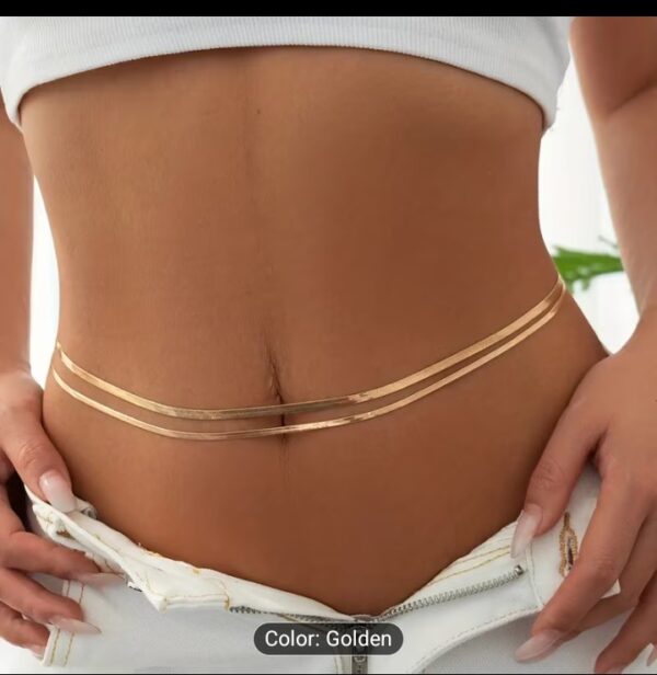 Trendy waist chain