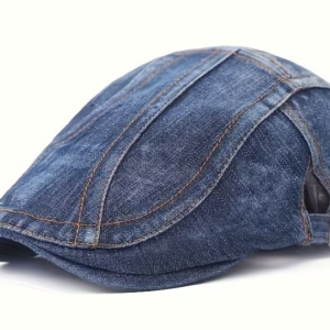 Denim golf cap.